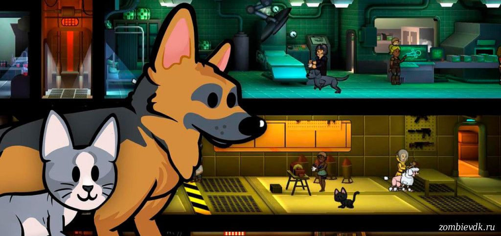 pets in fallout shelter